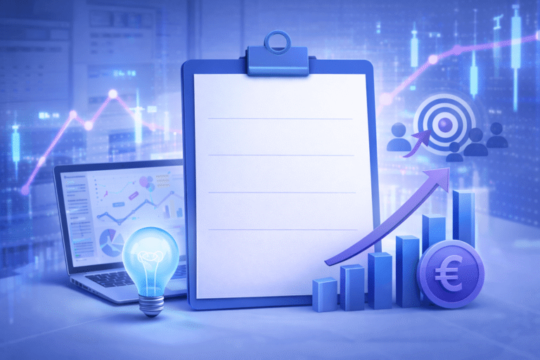 Afgestemd op wat financiers willen zien in een ondernemingsplan